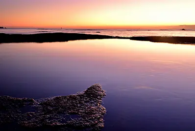 天神崎の夕日